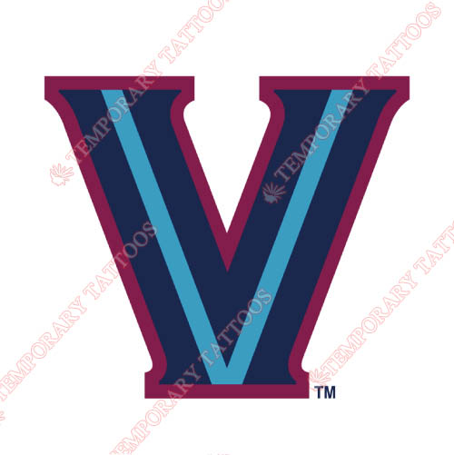 Villanova Wildcats Customize Temporary Tattoos Stickers NO.6814